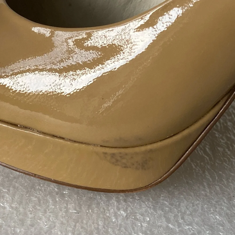 MICHAEL Michael Kors Nude Beige lonna Pump Platform Round Toe Stiletto Size 7 M